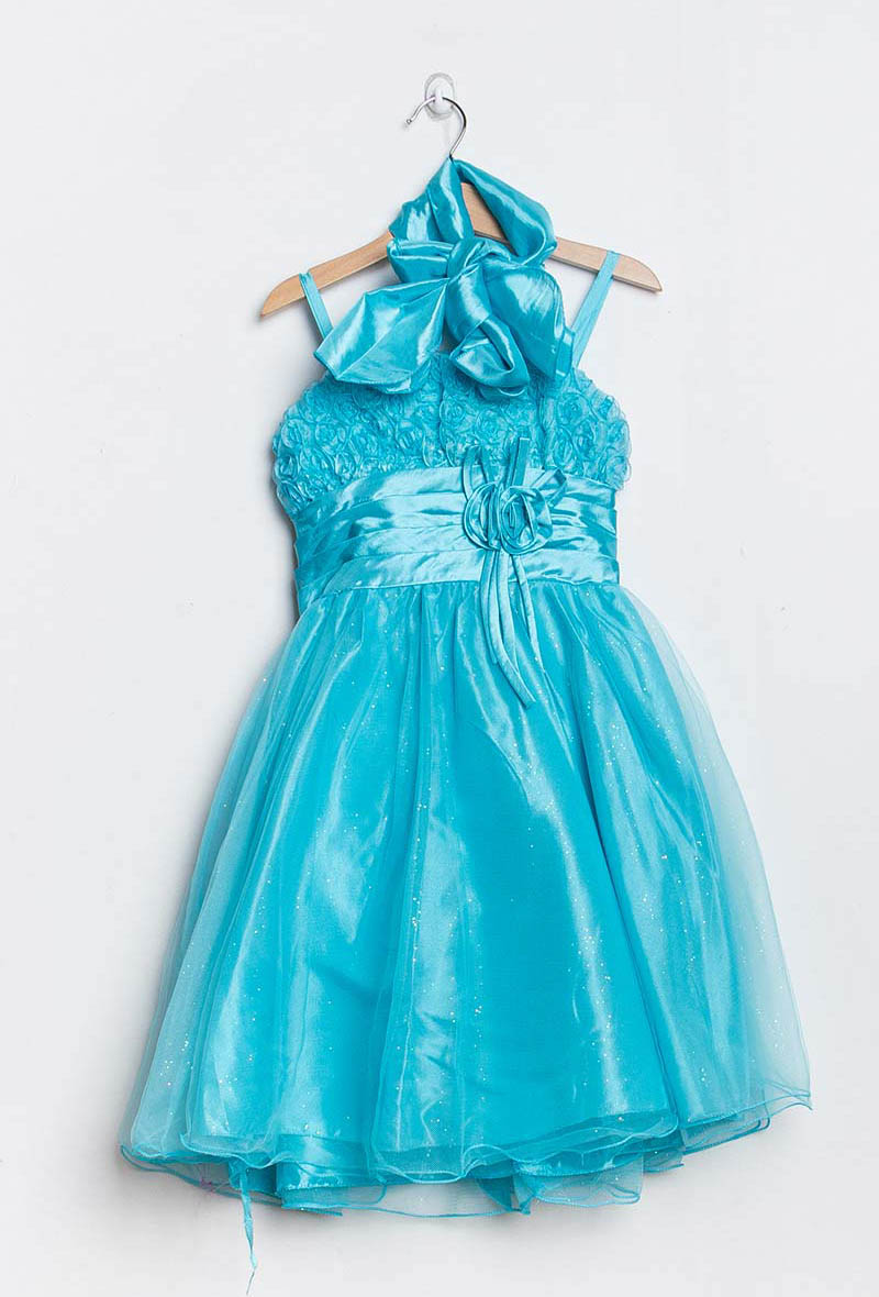 010- Blue ceremony dress