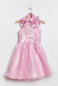 010- Robe de cerimonie rosa